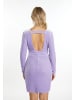 faina Damen Glitzerndes Samtkleid in Lavendel