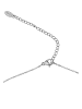ANELY Halskette LOVE Edelstahl 40 cm in Silber