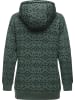 ragwear Hoodie Cinda in Pine Green