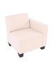 MCW Modular 2-Sitzer Sofa Moncalieri, Creme
