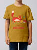 wat? Apparel T-Shirt Fuchs Großer Bruder in Ocker