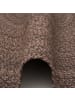 Pergamon Naturfaser Teppich Handgefertigt Jute Kaya Rund in Braun