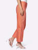 Heine Hose in orange-champagner-meliert