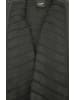 Mauritius Lederjacke Lammnappa Materialmix in Schwarz