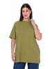 Ulla Popken Shirt in avocado grün