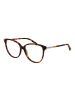 Guess Damen Optische Fassungen Katzenauge Braun