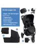 ABC-Design Kombi-Kinderwagen Salsa 5 Run in schwarz