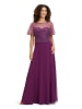 Vera Mont Abendkleid mit Stickerei in Real Purple