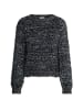 Usha Damen Strickpullover in Schwarz