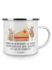 Mr. & Mrs. Panda Becher 6. Hochzeitstag Zuckerhochzeit mit Spruch in Weiß