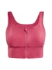 IZIA Damen Crop-Top in Dunkelrosa