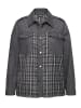Ulla Popken Bluse in light grey denim