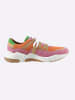 Heine Sneaker in orange-bunt