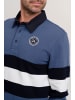 FQ1924 Langarm-Poloshirt FQMikkael in blau