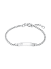 Amor Identarmband Silber 925, rhodiniert in Silber