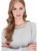 DreiMaster Women Sweatshirt in grey melange