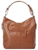Samantha Look Handtasche echt Leder in cognac
