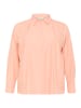 KAFFE curve Langarm - Hemd KChaila Loose fit in Peach Nectar
