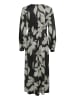 Cream Kleid CROmma Regular fit in Black digi flower