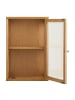 ebuy24 Vitrinenschrank Vigga Eiche 40 x 20 cm