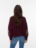 Vero Moda Strickpullover in Winetasting
