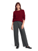 BETTY & CO Casual-Shirt mit Struktur in Fall Burgundy