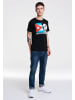 Logoshirt T-Shirt Che Guevara - Cuban Flag in schwarz