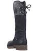 rieker Stiefel in Schwarz/Grau