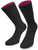 normani 1 Paar Socken Bi-Color in Schwarz/Beere