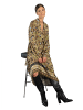 More & More Maxikleid in ornamental flower print with bordure