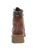 Tamaris Schnürstiefel in Cognac