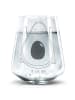 Mr. & Mrs. Panda Trinkglas Avocado Glücklich ohne Spruch in Transparent