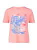 Betty Barclay Basic Shirt mit Aufdruck in Patch Rosé/Blue