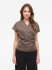 Vila Oberteil mit kurzen Ärmeln in Falcon