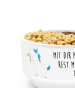 Mr. & Mrs. Panda Smoothie Bowl Einhorn Blume mit Spruch in Weiß
