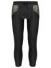 Reusch Torwarthose Padded Eco Short 3/4 in 7050 black / desert green
