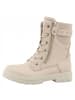 MUSTANG SHOES Schnürstiefel  in Beige