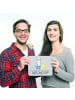 Mr. & Mrs. Panda Mousepad Ergotherapeut Herz mit Spruch in Grau Pastell