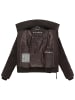 Navahoo Plüschjacke Schneepuder 14 in Choco