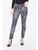 ATT Jeans ATT Jeans ATT JEANS Röhrenhose mit ornamentalem Alloverprint Stella in anthrazit