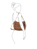 curuba Hobo HOPE in cognac