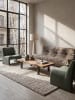 KADIMA DESIGN Läufer Streifen weich wohnlich Wohnzimmer Schlafzimmer gemütlich in Beige
