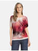 Gerry Weber T-Shirt 1/2 Arm in Ecru/Weiss/Rot/Orange Druck