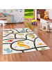 Pergamon Kinderteppich Maui Kids Dino Straßen in bunt