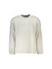 Calvin Klein Weißer Baumwoll-Pullover