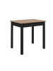 CALICOSY Esstisch ALENTO in Eichenholz - (W) 110  x (H) 76  x (L) 67  cm