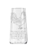 Mr. & Mrs. Panda Sektglas Hahn Korn mit Spruch in Transparent