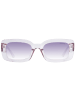 Skechers Frauen Sonnenbrille Rechtwinklig Lila