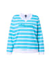 Ulla Popken Sweatshirt in tiefes aqua