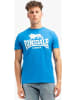 Lonsdale T-Shirt "Logo T-Shirt normale Passform" in Blau